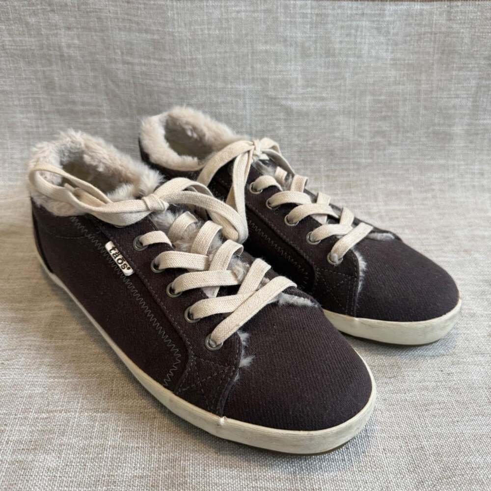 Taos Women's Brown and Black Trainers